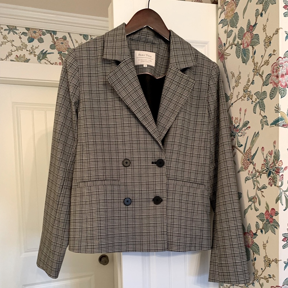 Part Two plaid Blazer.